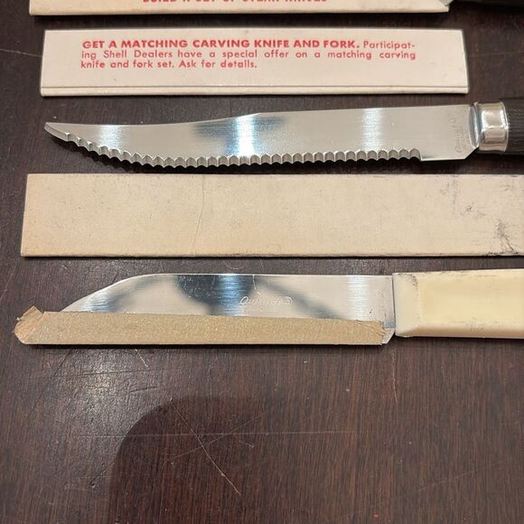 Set of  5 Vintage Quikut Steak Knives and Paring knife - Picture 2 of 5